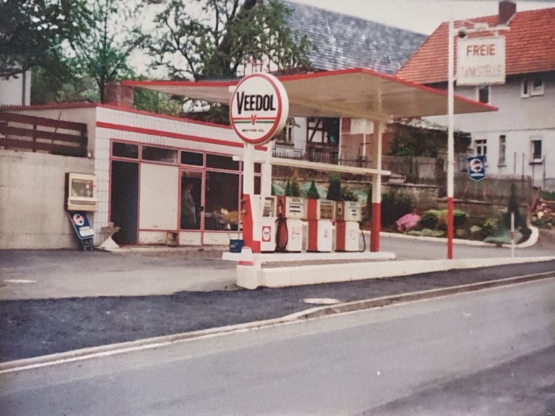 Historische Tankstelle Weber Neukirchen / Belieferungstankstelle