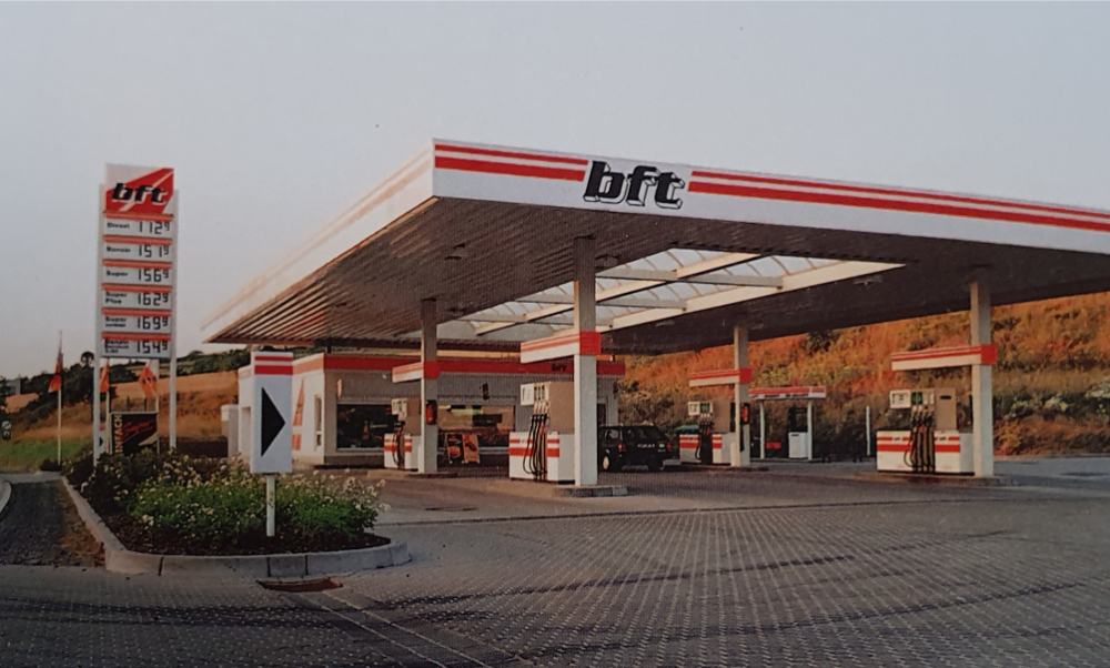 Tankstelle in Mittelstille