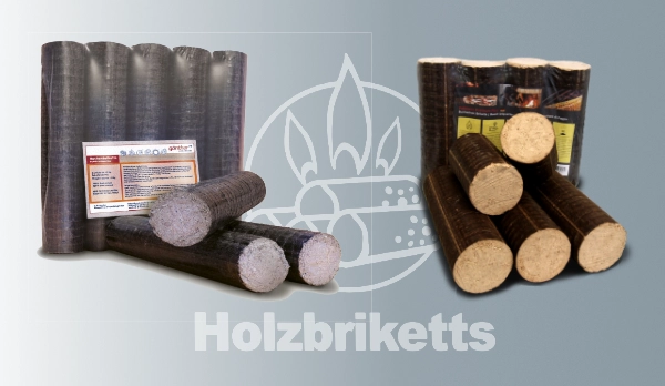 Holzbriketts