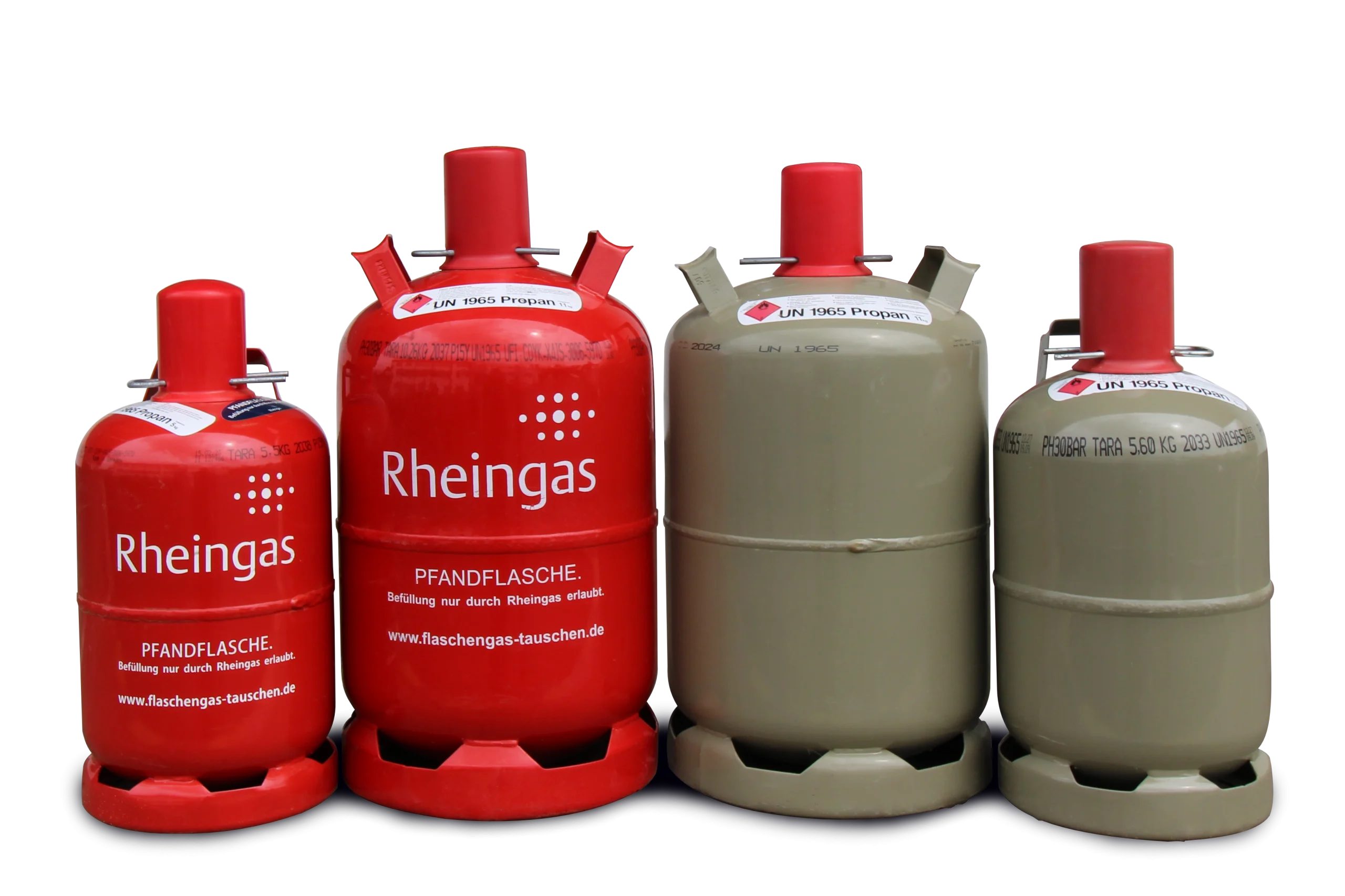 Rheingas-Flasche mit Schutzkappe, Pfanddeckel als Zubehör in Bebra