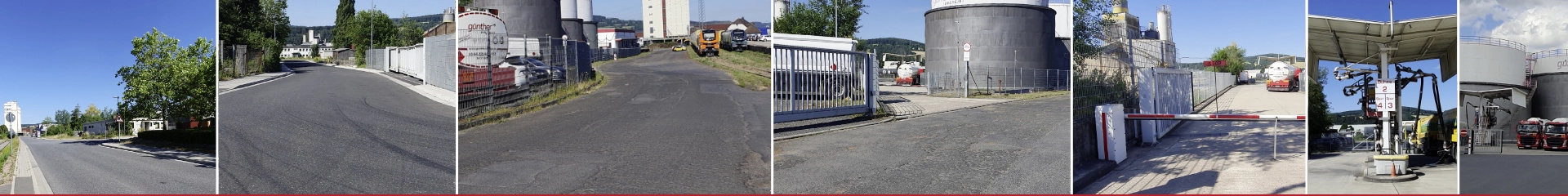 Anfahrt-Tanklager.