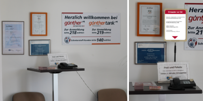 Schritt 2 Einkaufen vor ORt